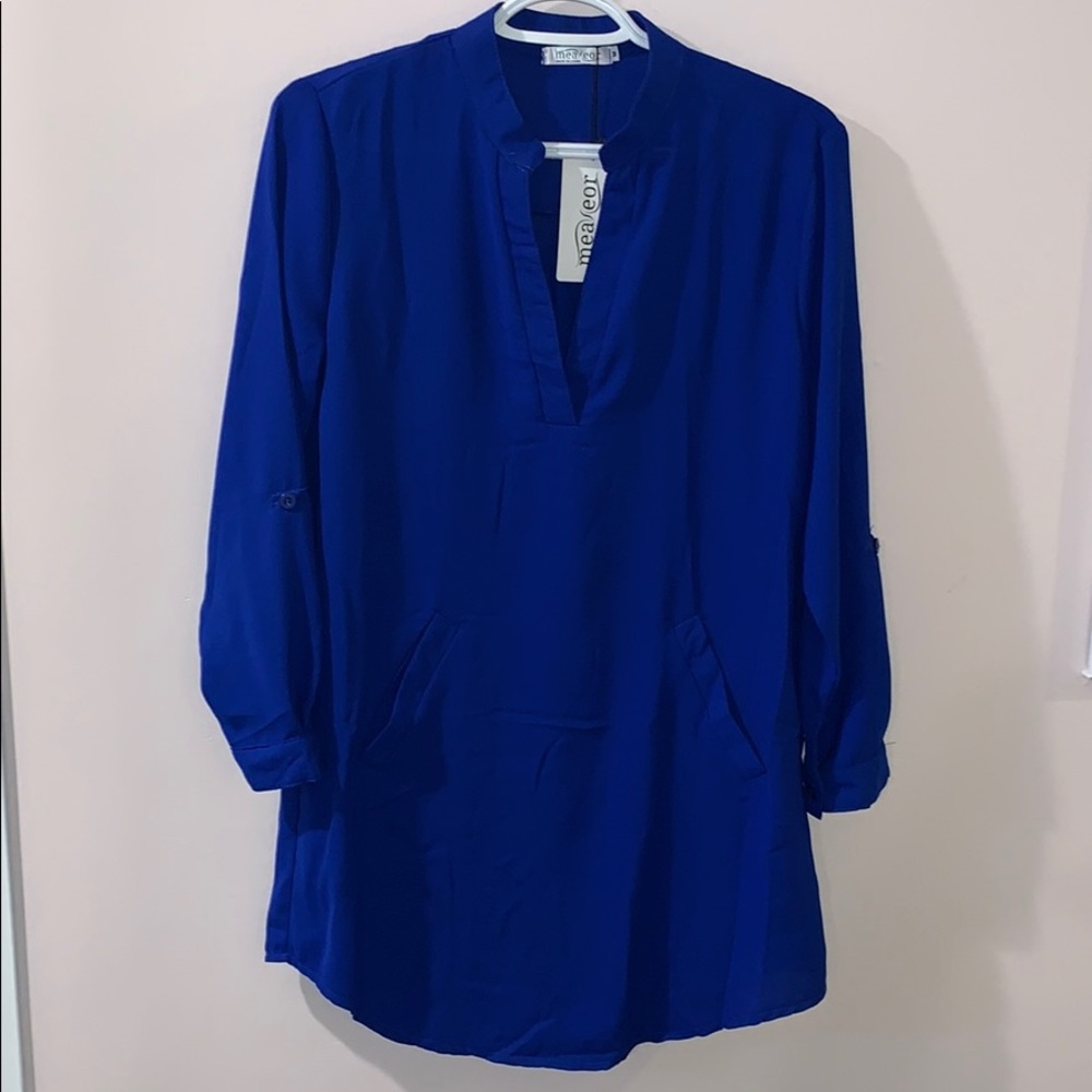 Blue blouse